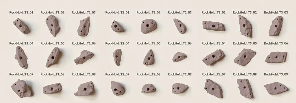 Gói Mẫu Đá Leo Tường