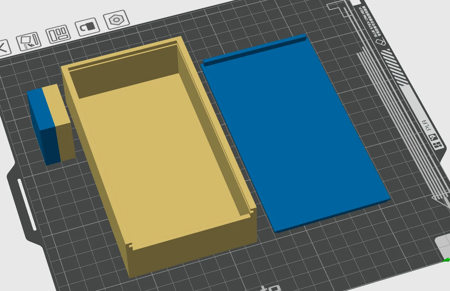 Hộp lớn cho máy in 3D Bambu Lab