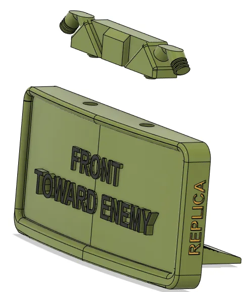 Giá đỡ cửa hình Claymore độc đáo và vui nhộn