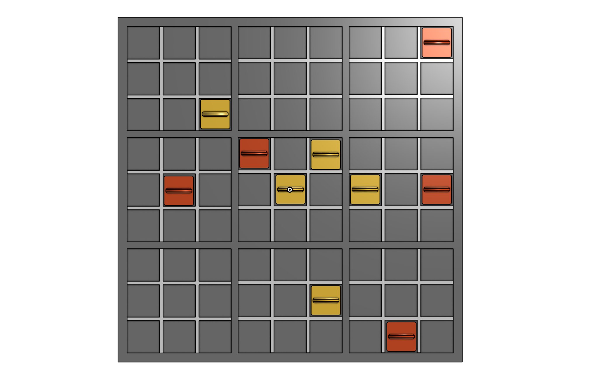 Bảng trò chơi Mega Tic Tac Toe độc đáo cho gia đình