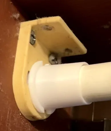 Kẹp giá treo rèm thay thế cho thanh rèm 17mm