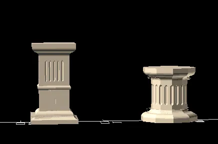 Iconic Ionic: Bộ xây dựng cột động