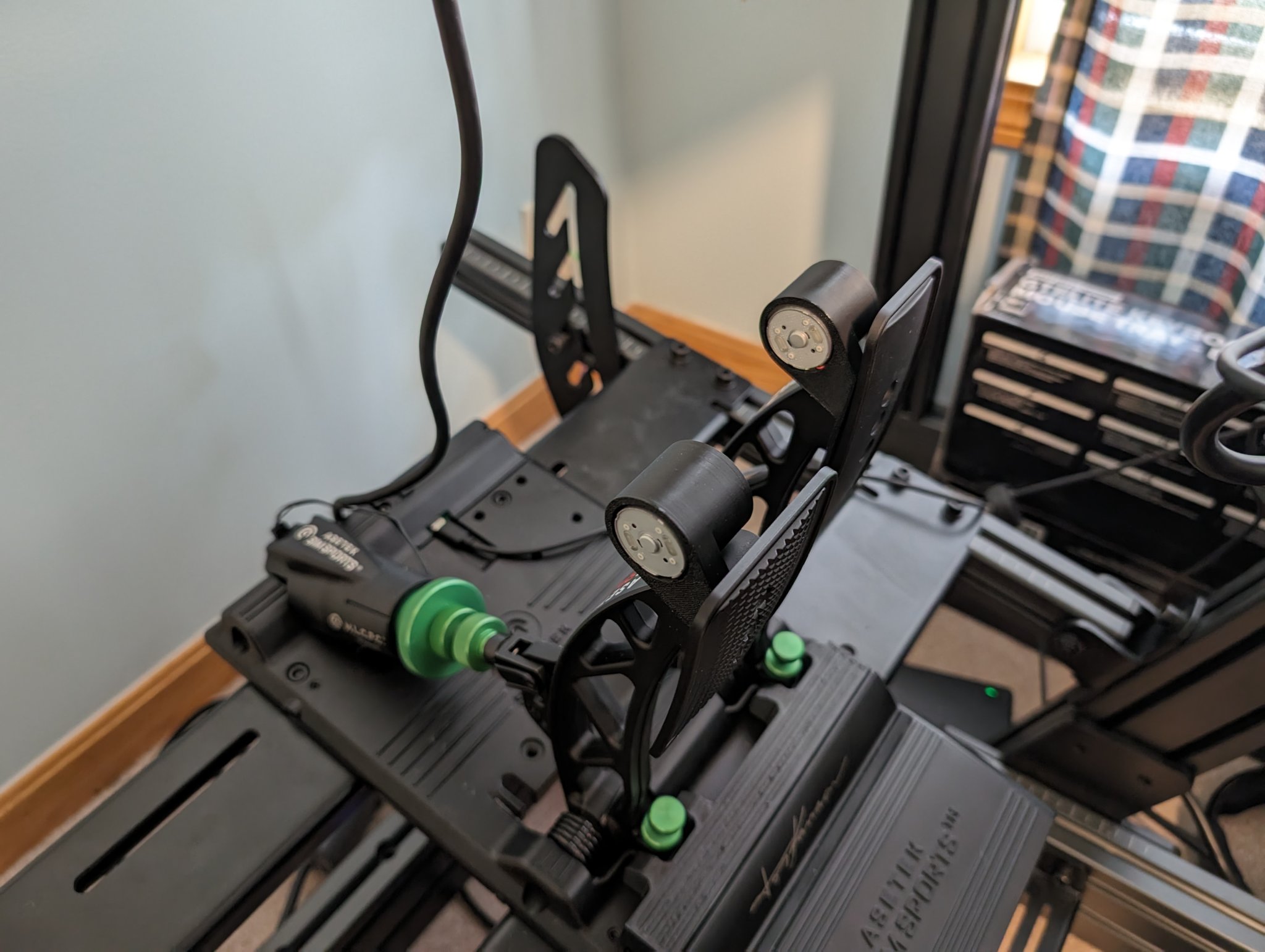 Giá đỡ động cơ rung kiểu Xbox cho bàn đạp Asetek La Prima