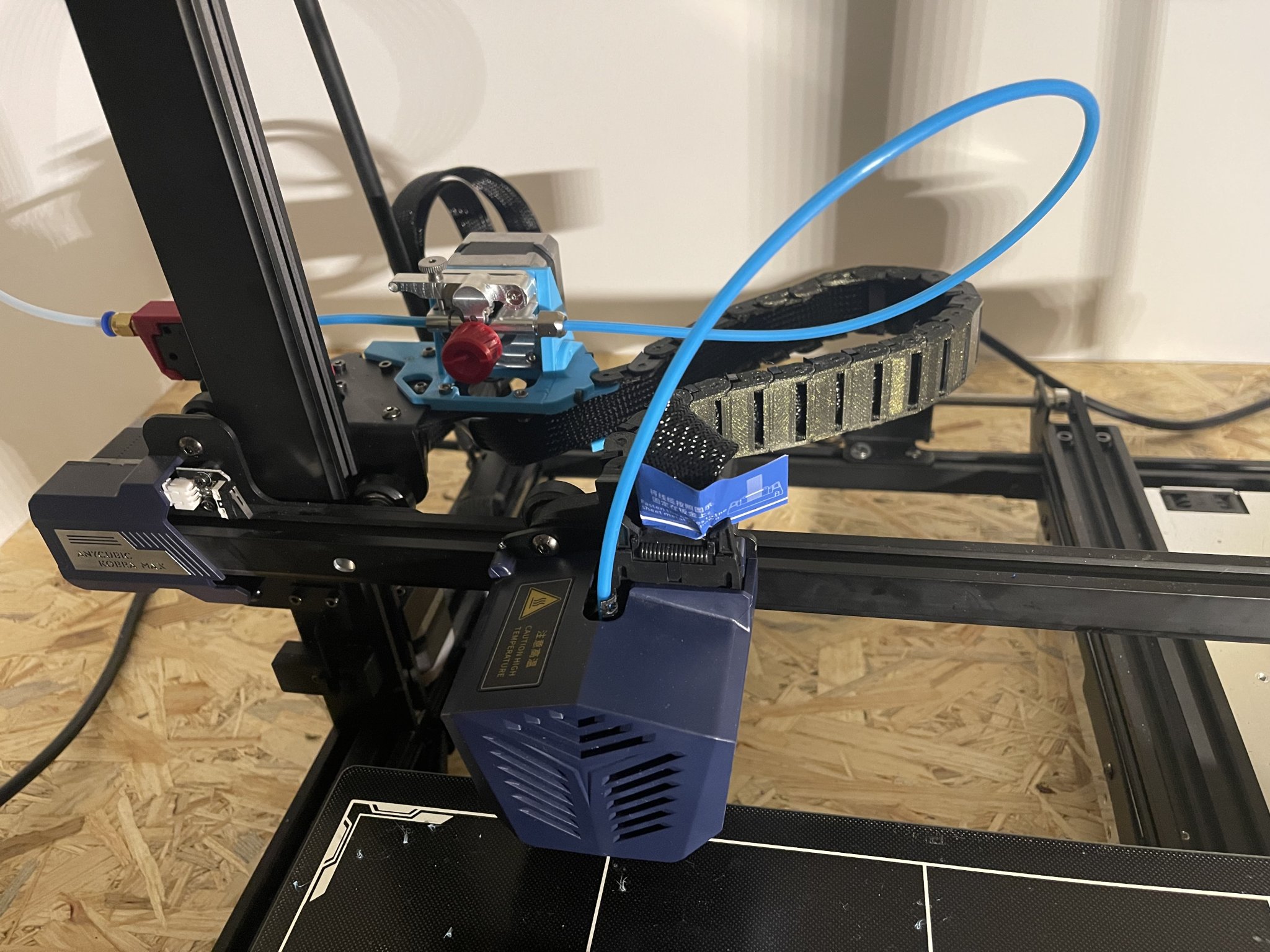 Giá đỡ extruder microswiss chainlink cho máy in Anycubic Kobra Max V2