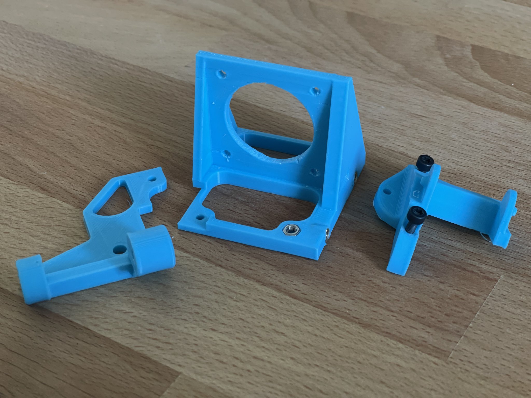 Giá đỡ extruder microswiss chainlink cho máy in Anycubic Kobra Max V2