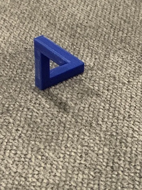 Tam giác Penrose - Bài kiểm tra độ nghiêng cho máy in 3D