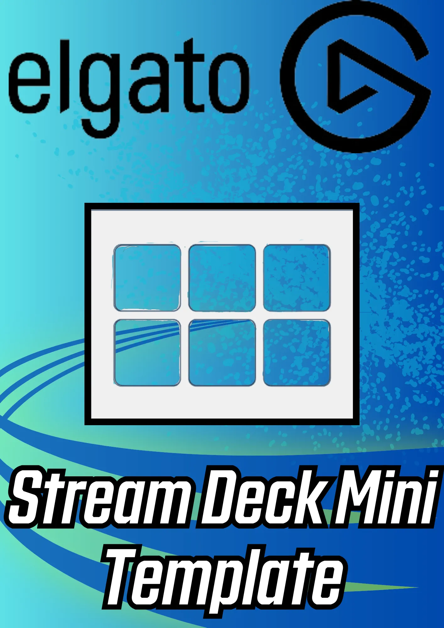Mẫu mặt trước cho Stream Deck Mini