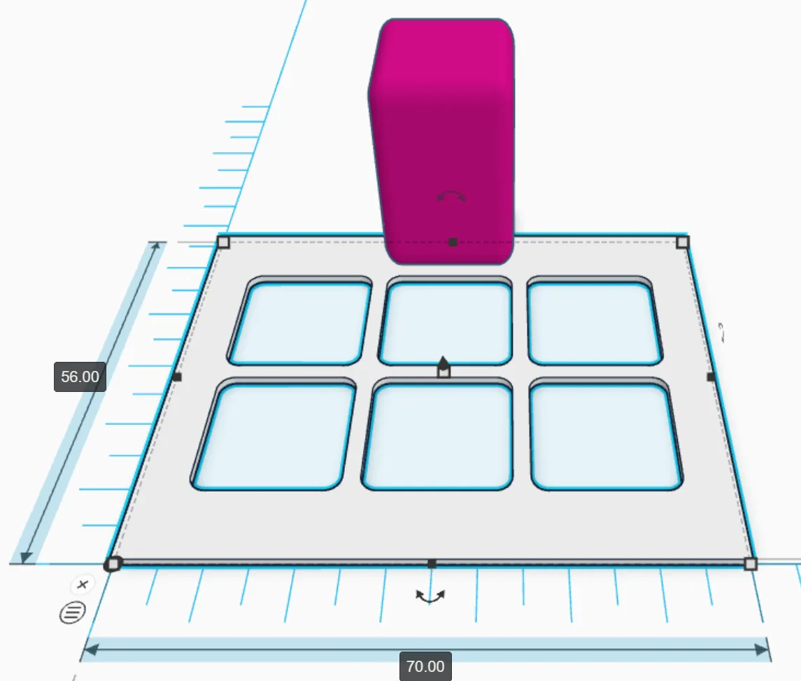 Mẫu mặt trước cho Stream Deck Mini