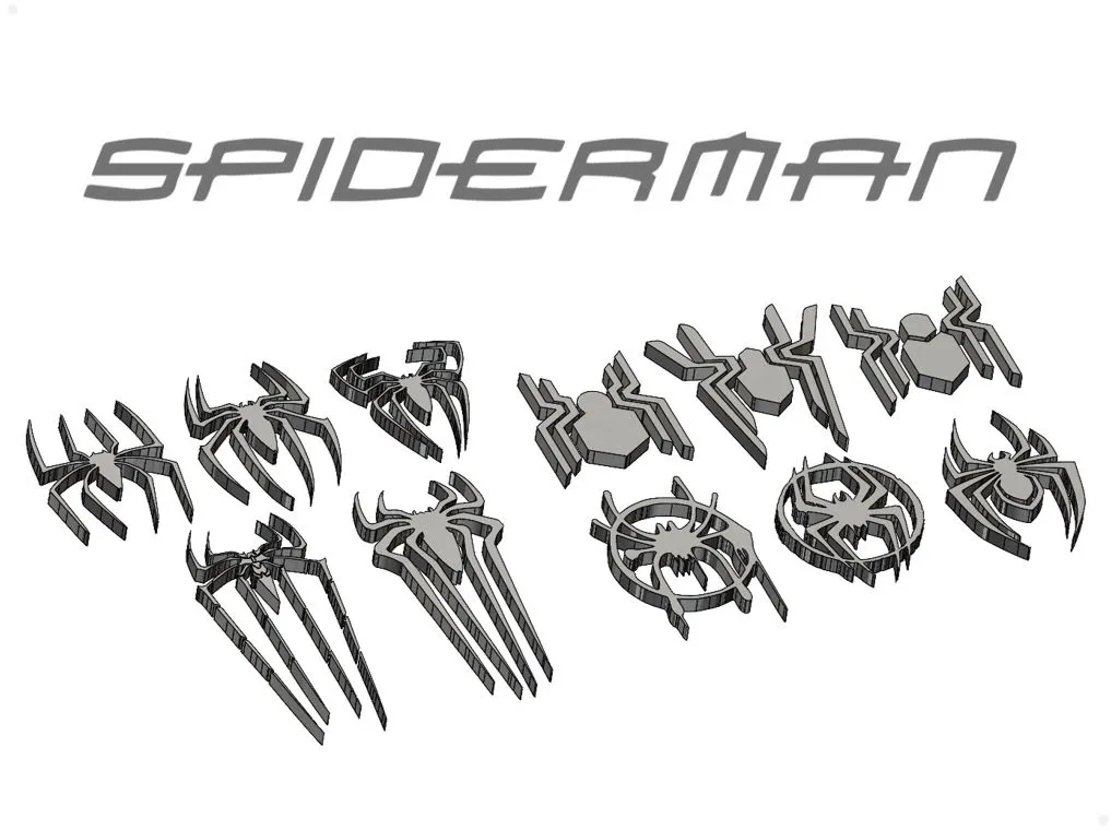 Lịch Sử Logo Spider-Man (+DXF)