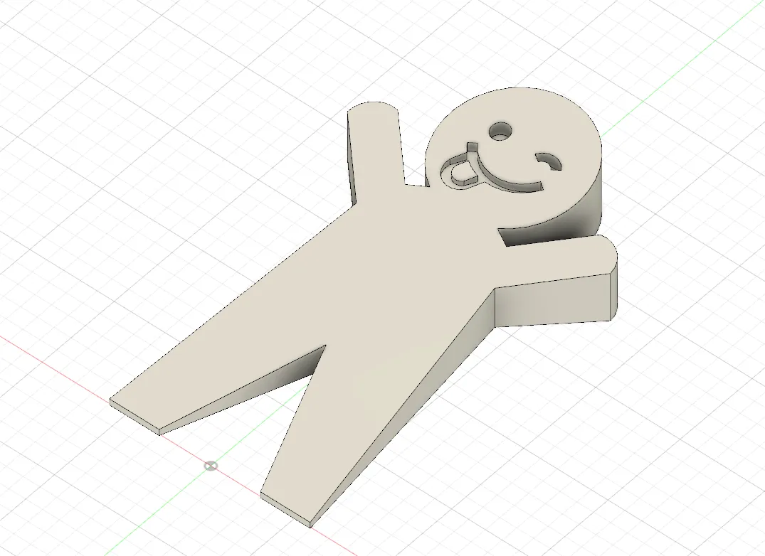 Giá đỡ cửa hình người vui vẻ giữ cửa mở