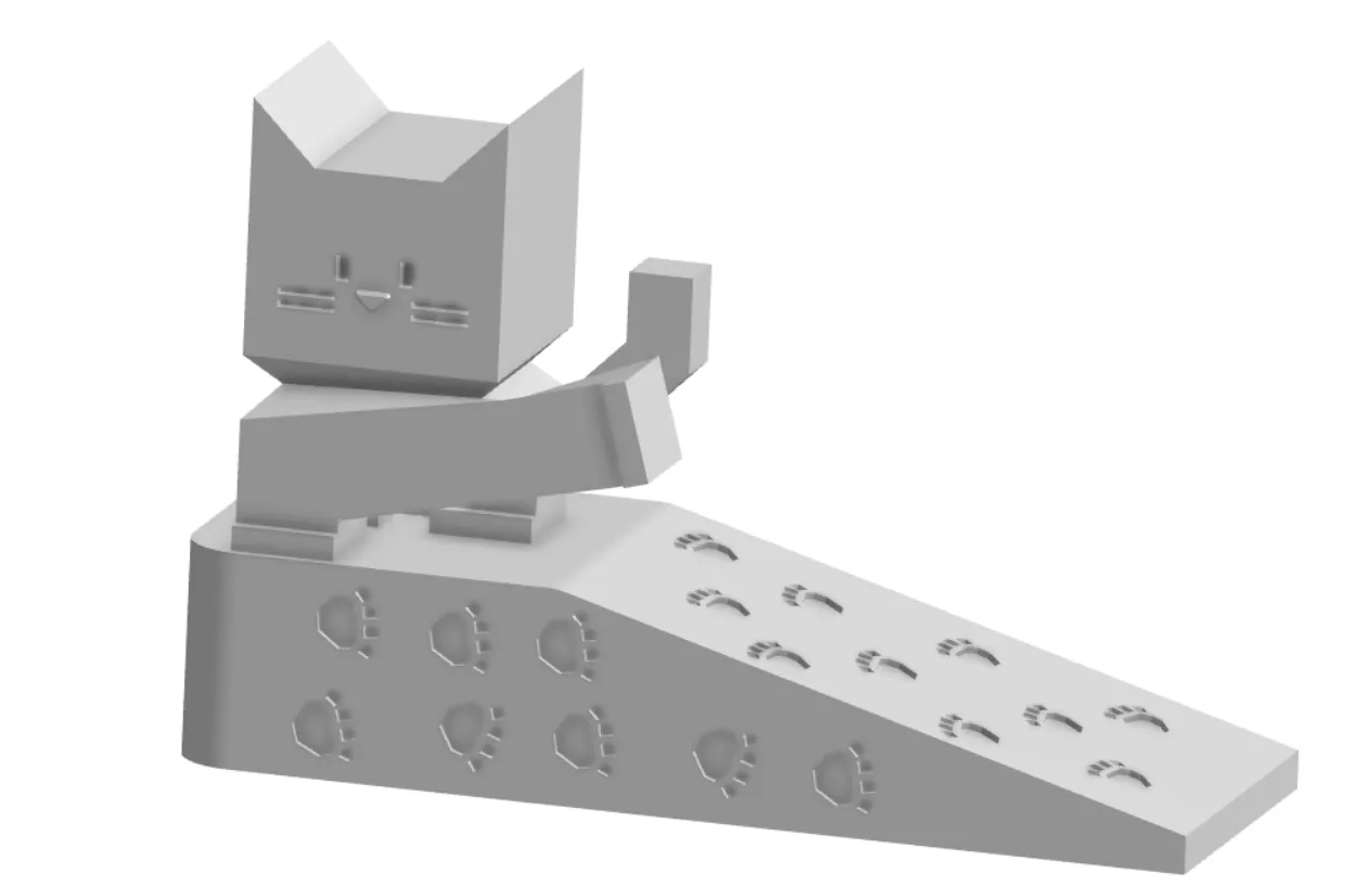 Giá đỡ cửa hình mèo Calicat đáng yêu