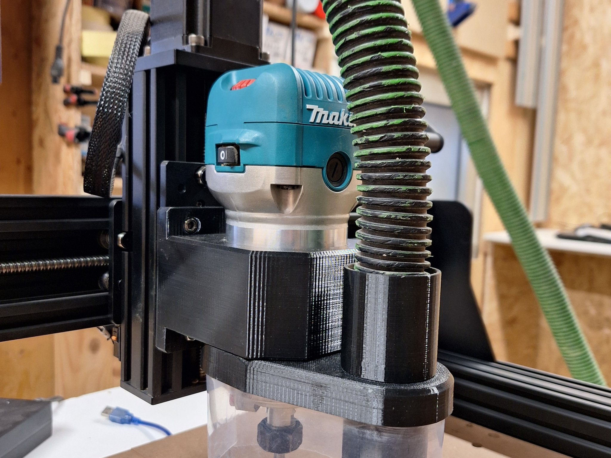 KẸP TRỤC CHÍNH + CHỤP HÚT BỤI TTC 450