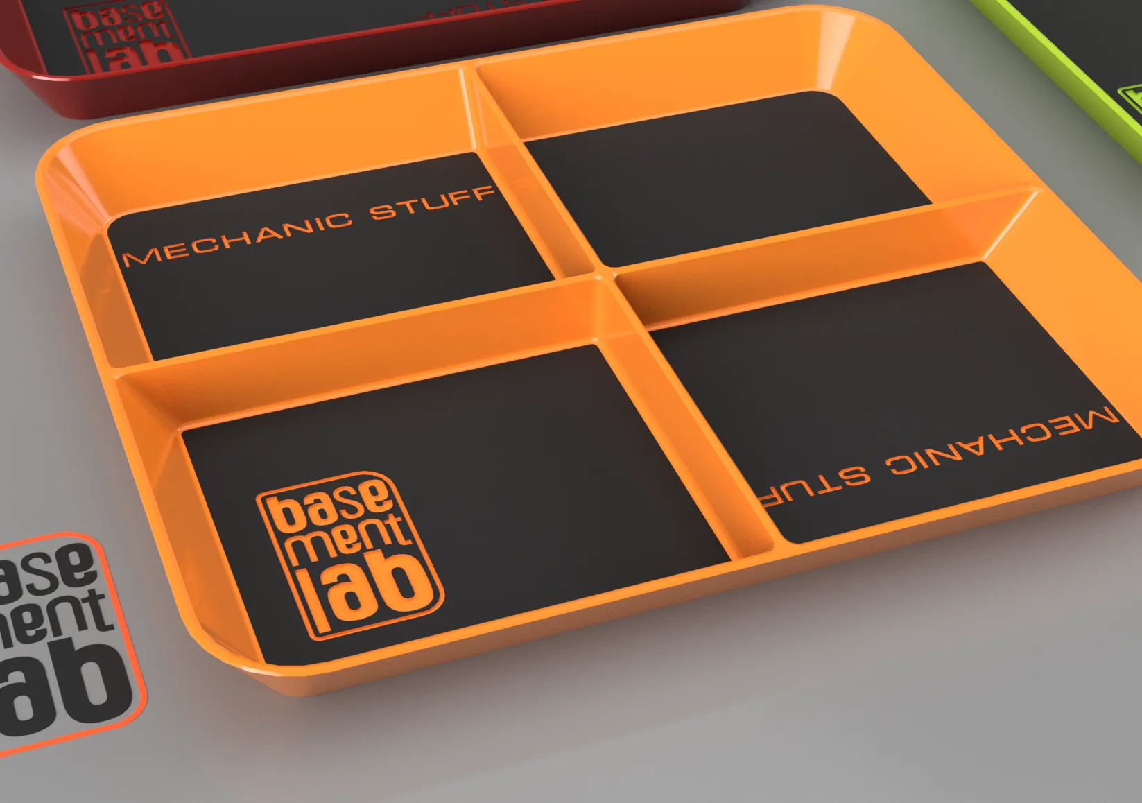 Khay Đựng Linh Kiện Cơ Khí 145x170x15mm - Đồ Nghề Cơ Khí