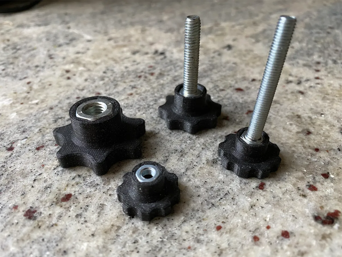 Núm vặn kẹp cho vít và đai ốc tiêu chuẩn M4 M5 M6 M8