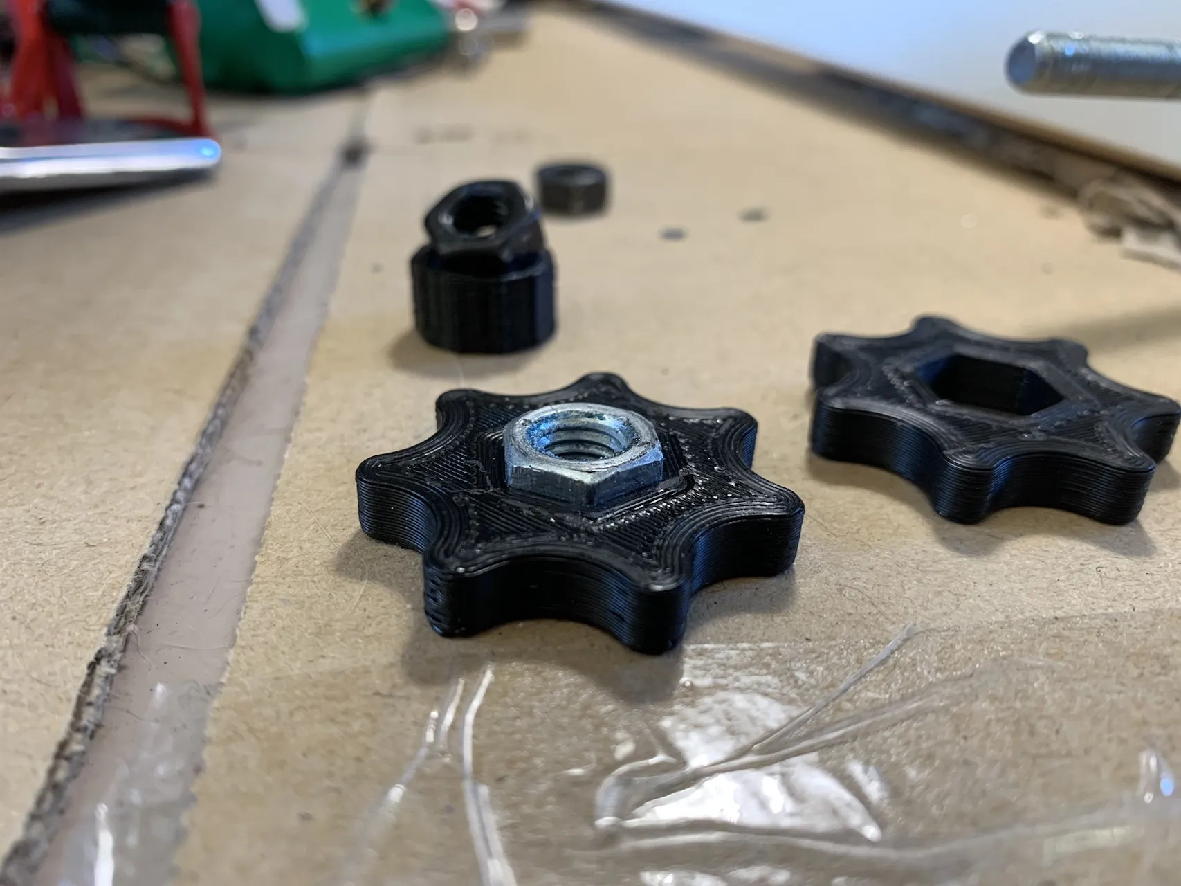 Núm vặn kẹp M8 kiểu dáng mỏng gọn