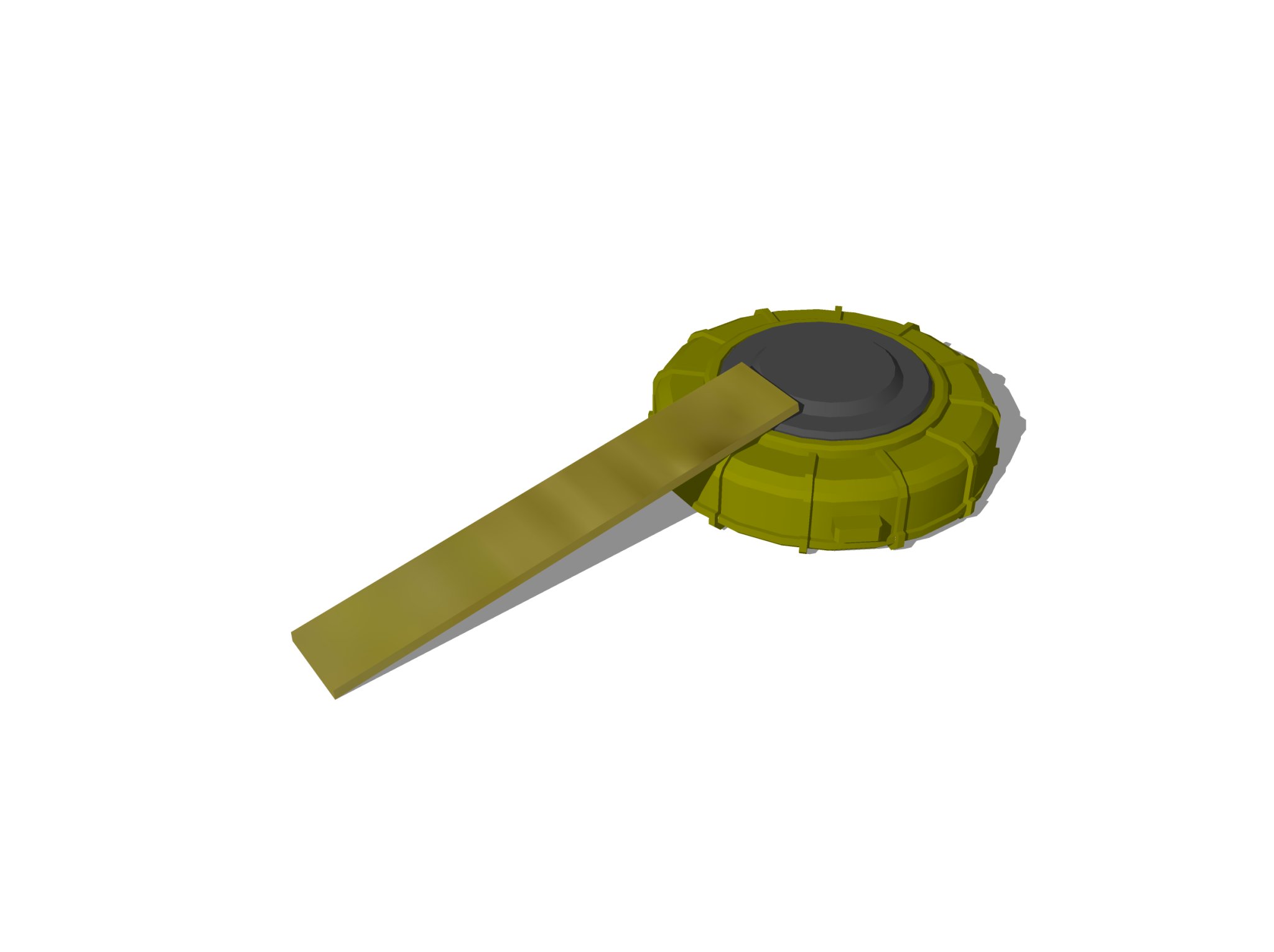 Giá đỡ cửa sáng tạo hình mìn chống người