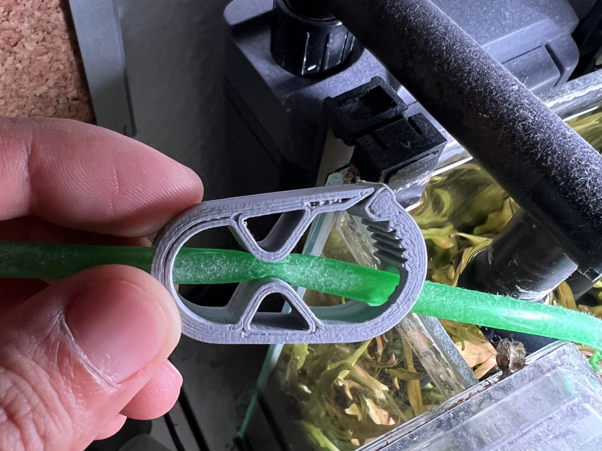 Kẹp ống oxy cho bể cá bằng ABS ASA