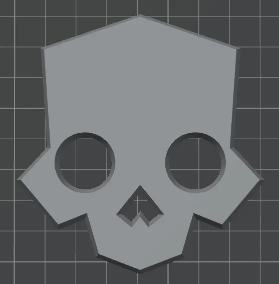 Logo Đầu Lâu Helldivers 2