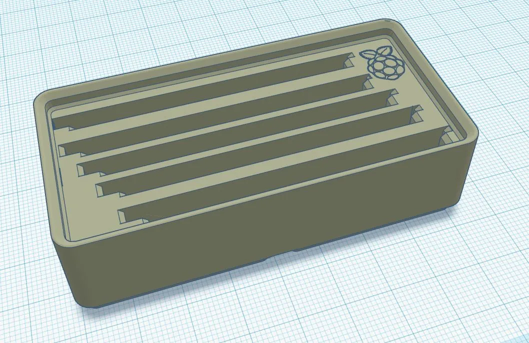 Giá đỡ pi zero cho mô hình gridfinity 5