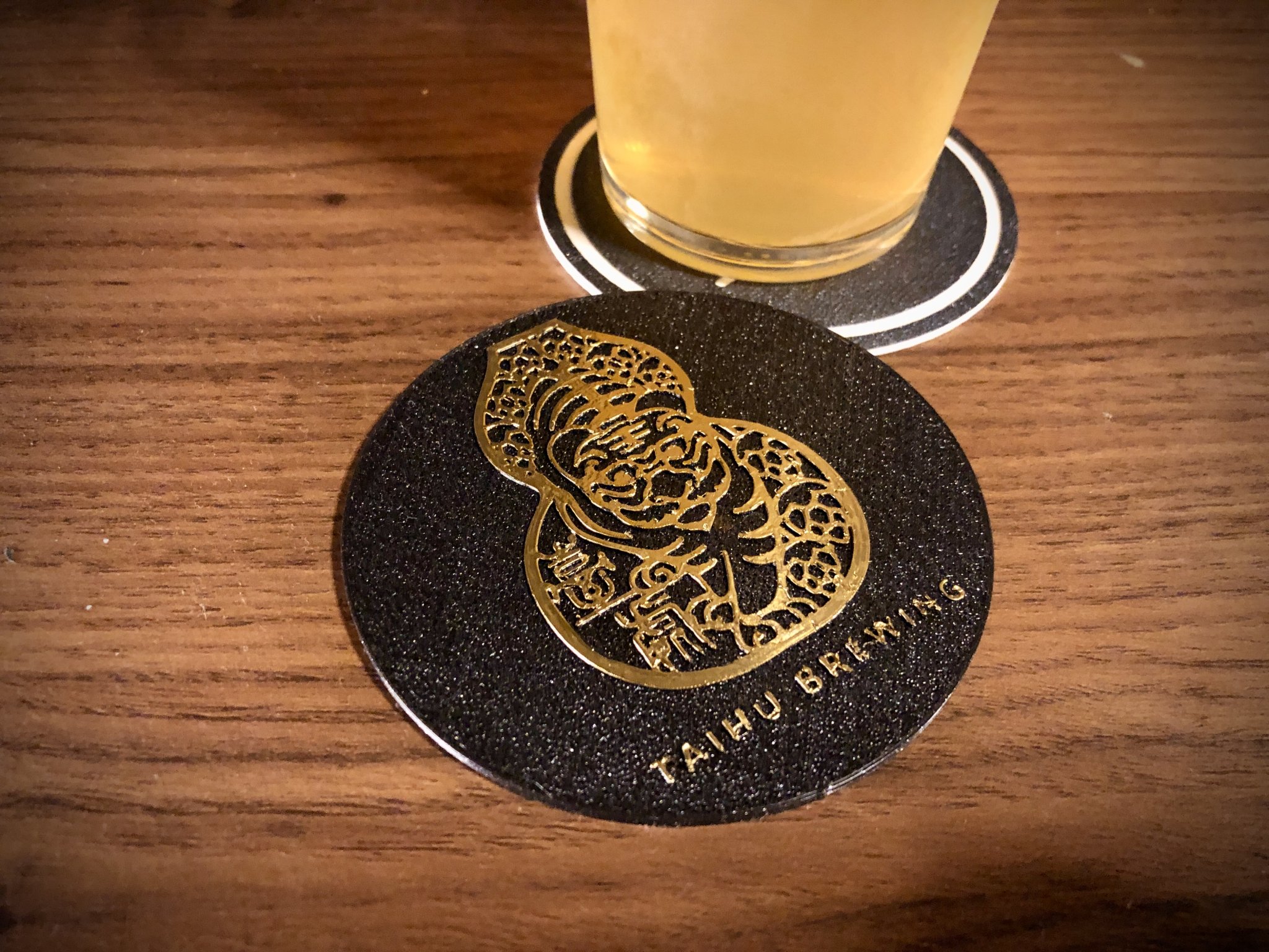 Đế lót ly bia Taihu - Đặc sản Đài Loan