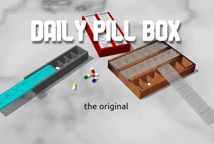 Hộp đựng thuốc uống hàng ngày