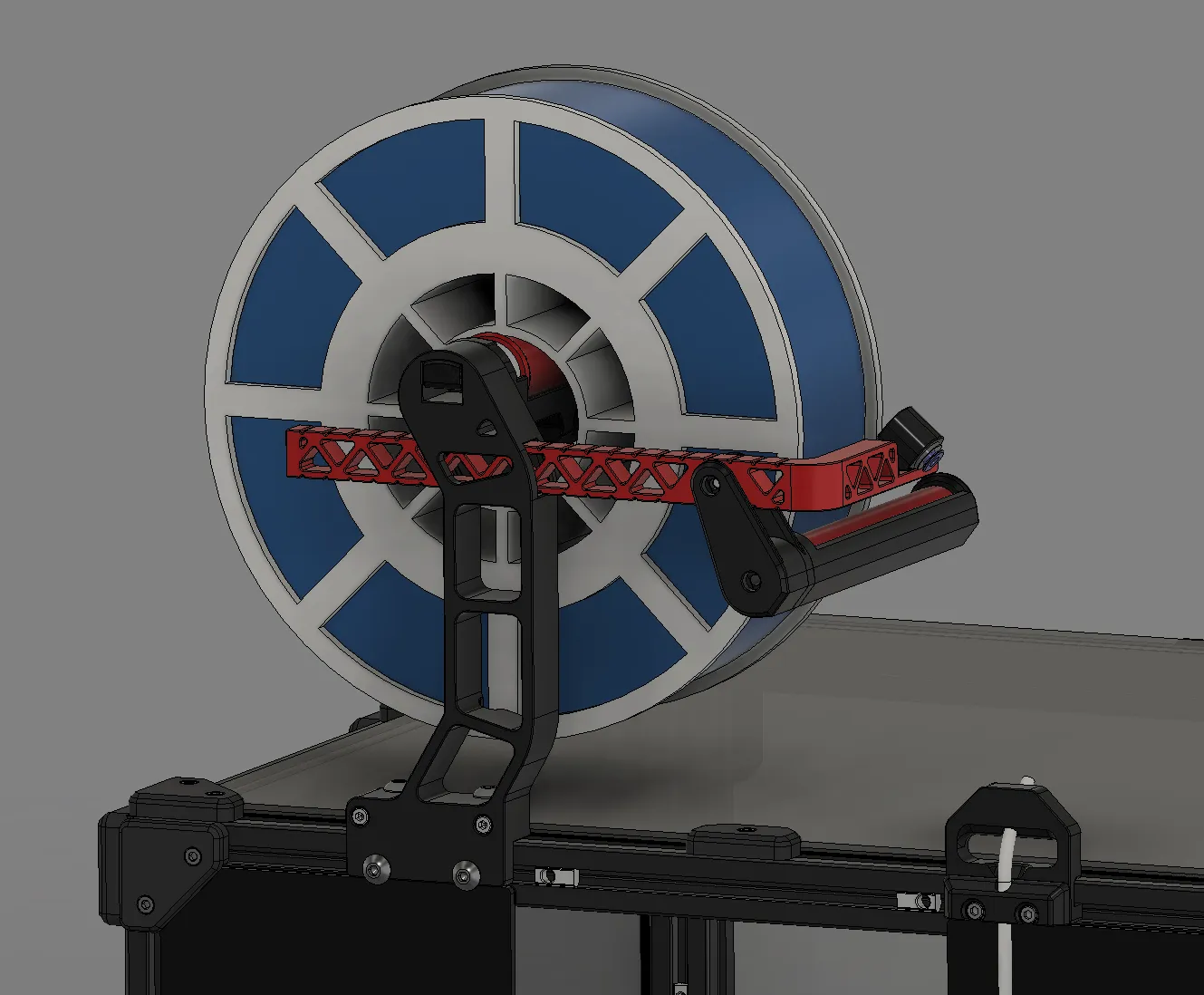 Giá Đỡ Cuộn Dây Phía Trên Voron Chống Rối Có Dẫn Hướng PTFE