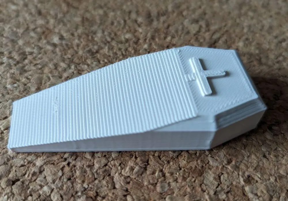 Giá đỡ cửa hình quan tài cho mùa Halloween