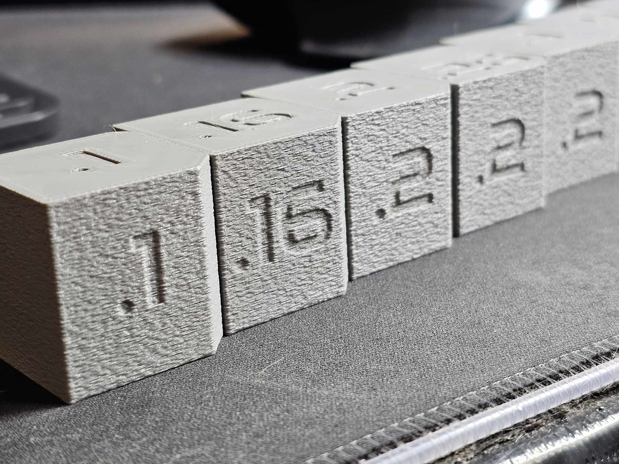 Khối tham chiếu Fuzzy Skin 30mm với các góc khác nhau