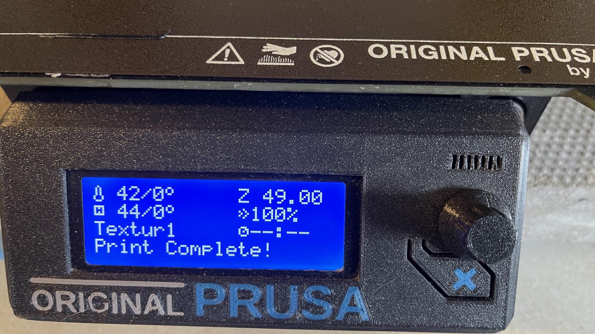 Núm điều chỉnh LCD phong cách Prusa Mk4 cho MK3S & MK2.5S