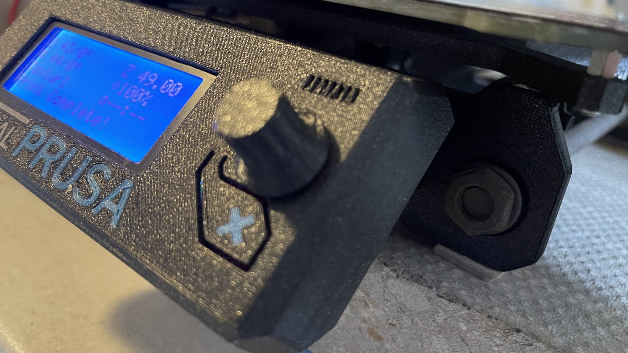 Núm điều chỉnh LCD phong cách Prusa Mk4 cho MK3S & MK2.5S