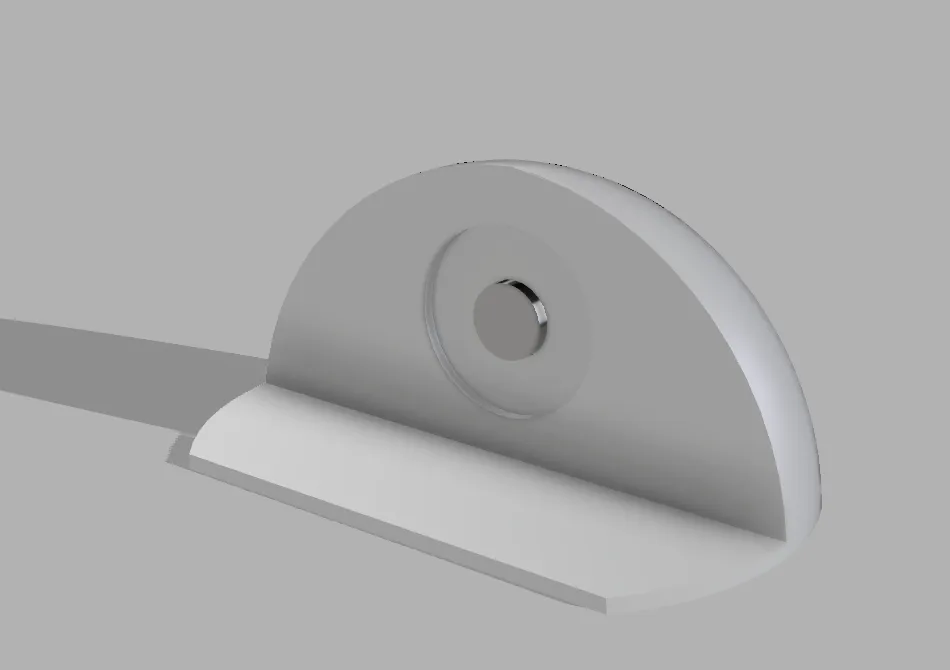 Chặn cửa với nam châm giữ cửa mở