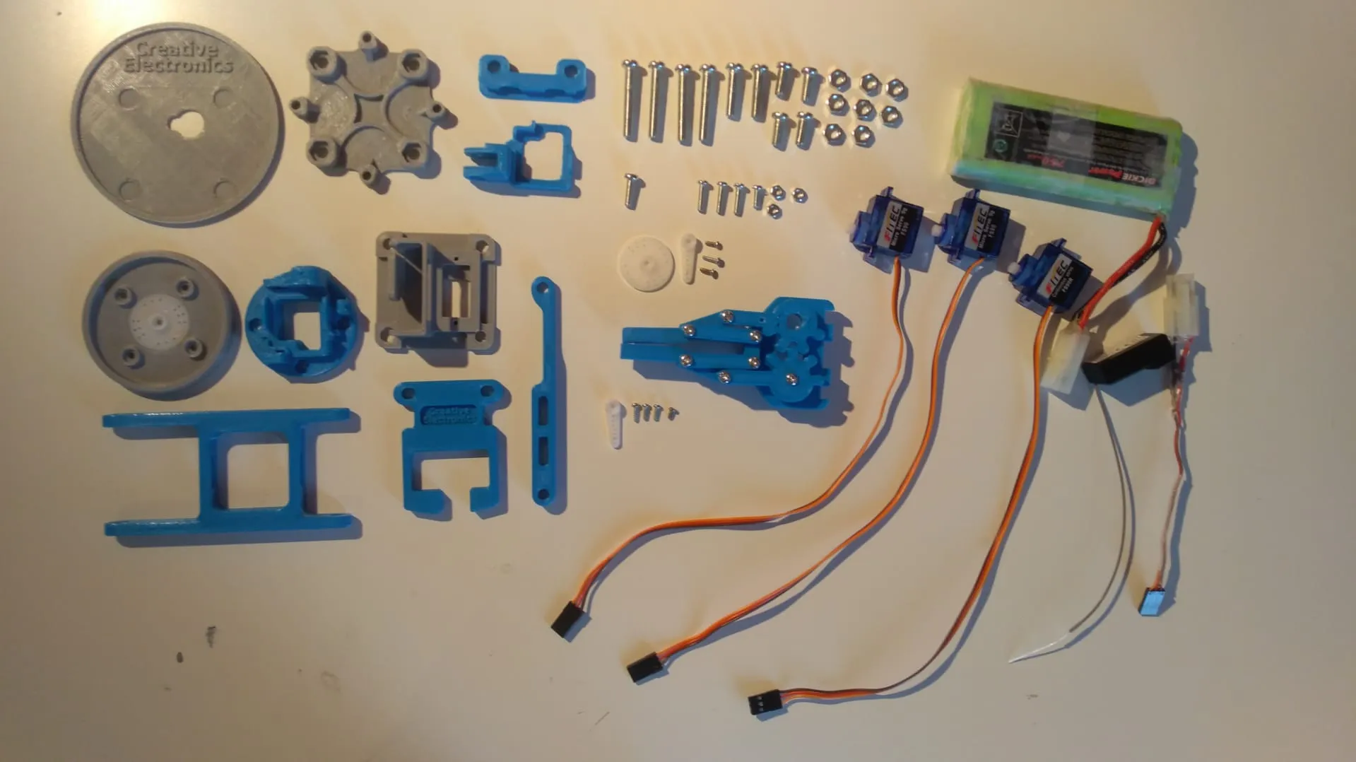 Cánh Tay Robot Servo RC