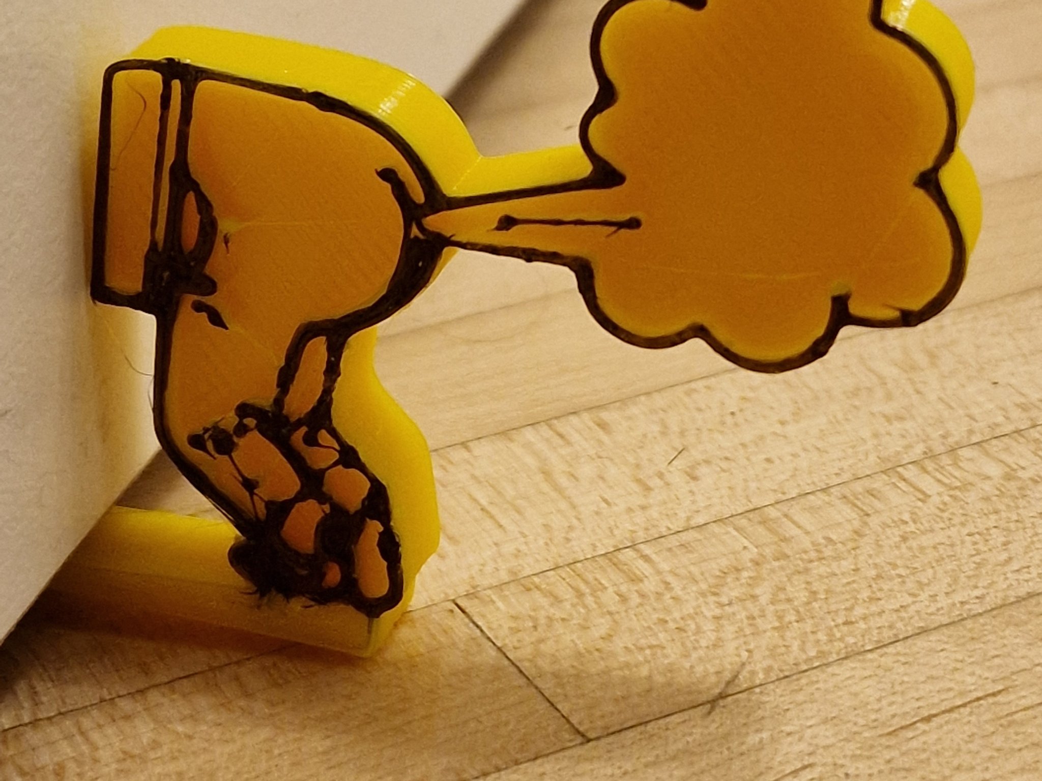 Cửa chặn mùi hôi in 3D nhanh chóng với PLA