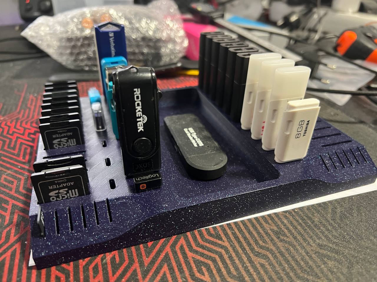 Giá đỡ USB, SD và MicroSD đa năng