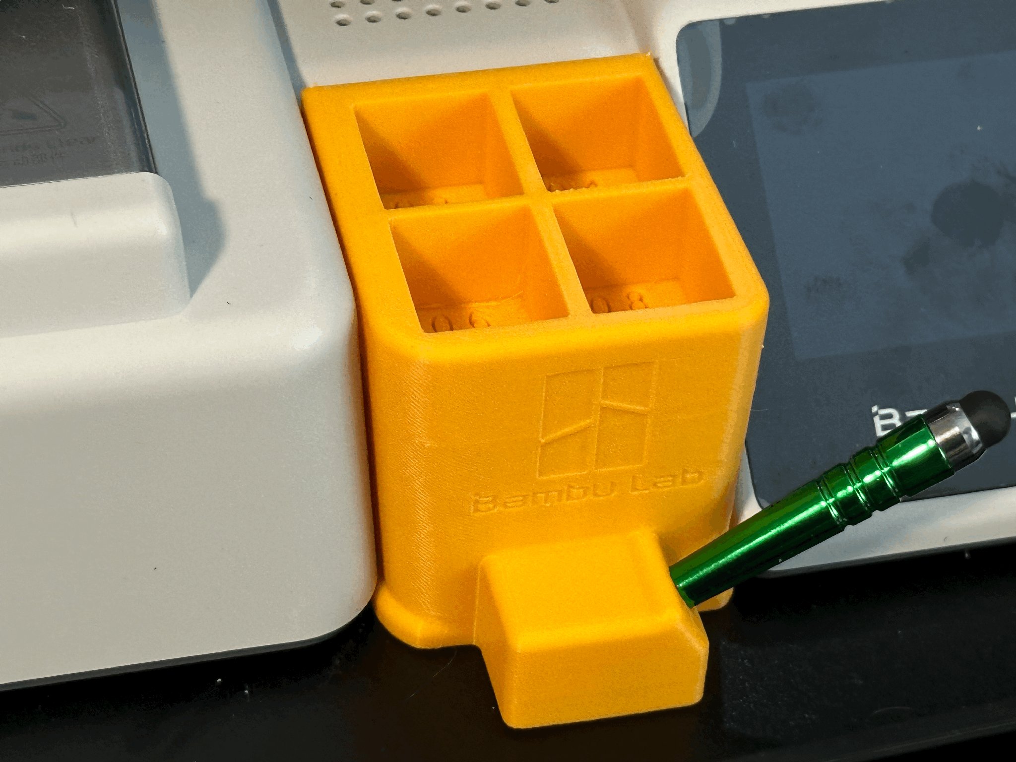 Bình chứa đầu phun chính xác với giá đỡ bút cho Bambulab A1mini