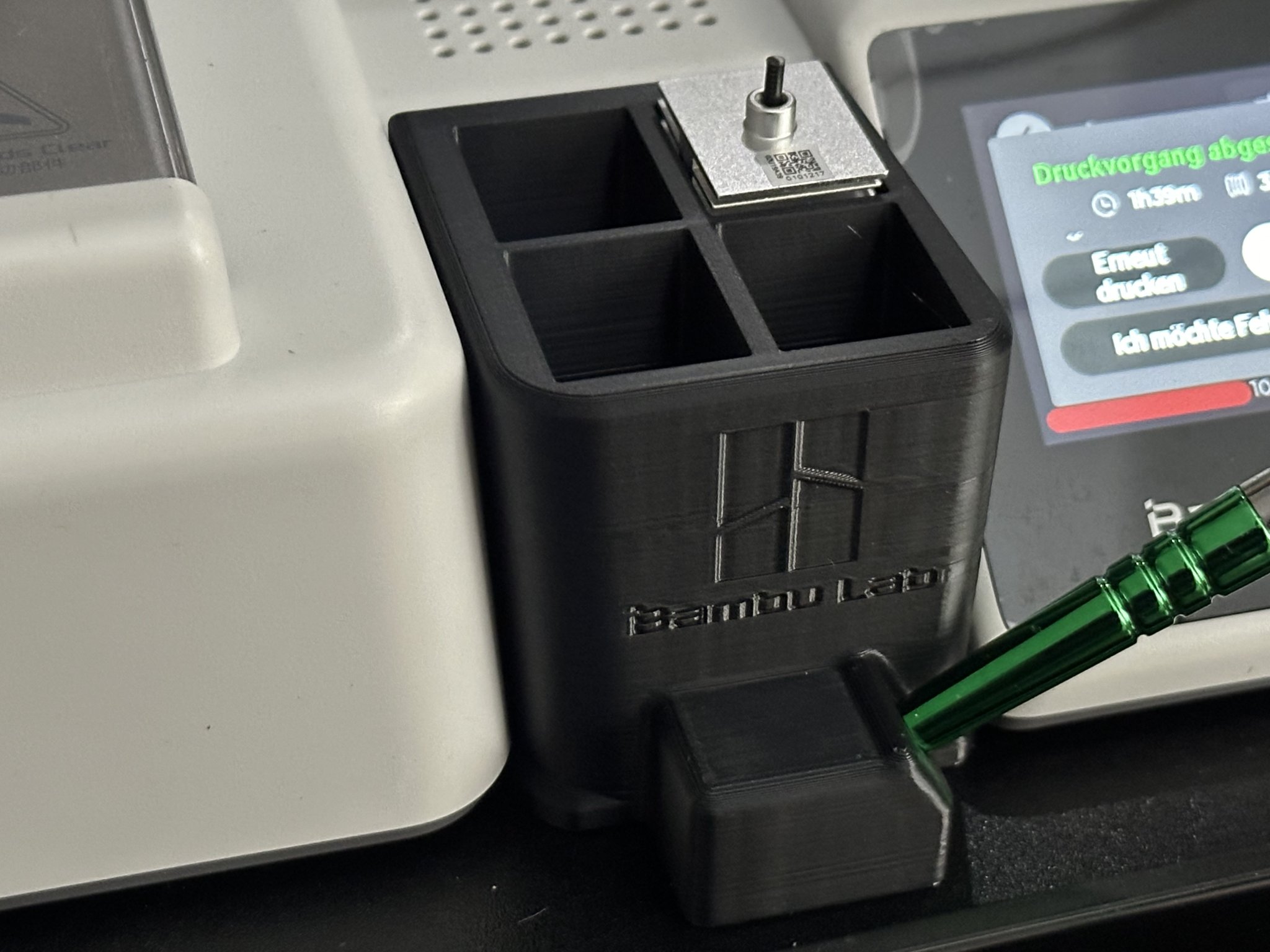 Bình chứa đầu phun chính xác với giá đỡ bút cho Bambulab A1mini