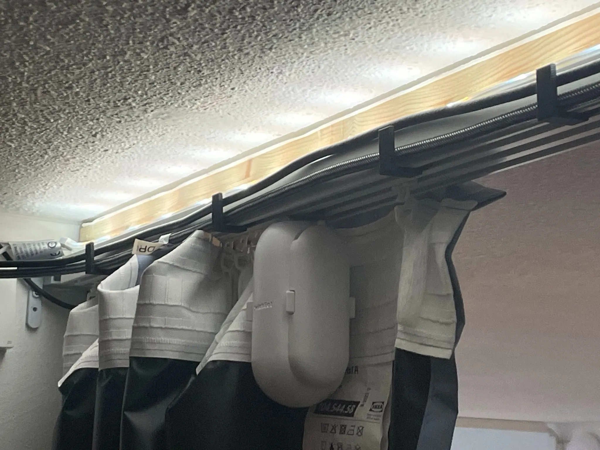 Kẹp cáp Vidga cho thanh rèm 3 chiều