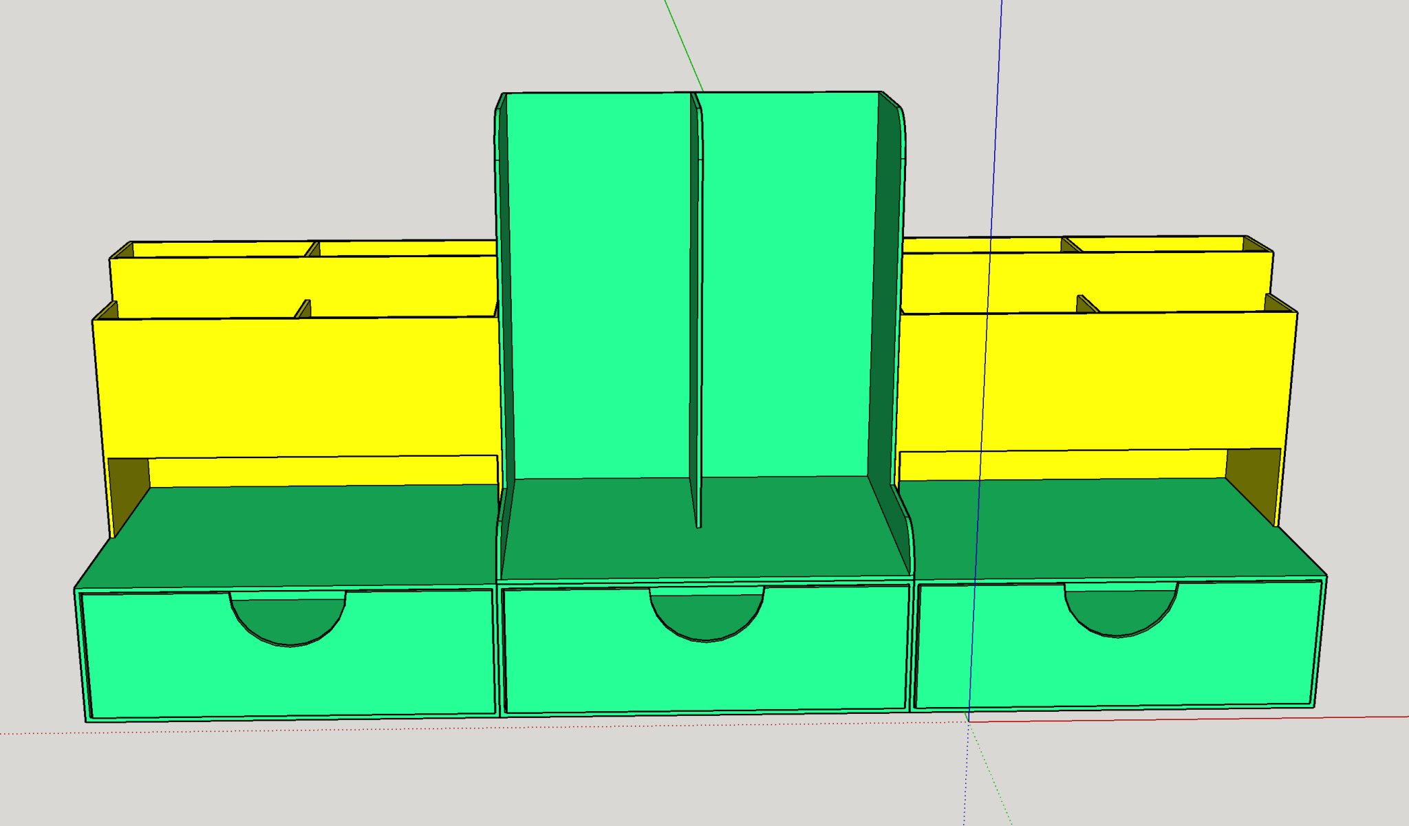 Giá đỡ tổ chức bàn làm việc ORGANIZZATORE GT101