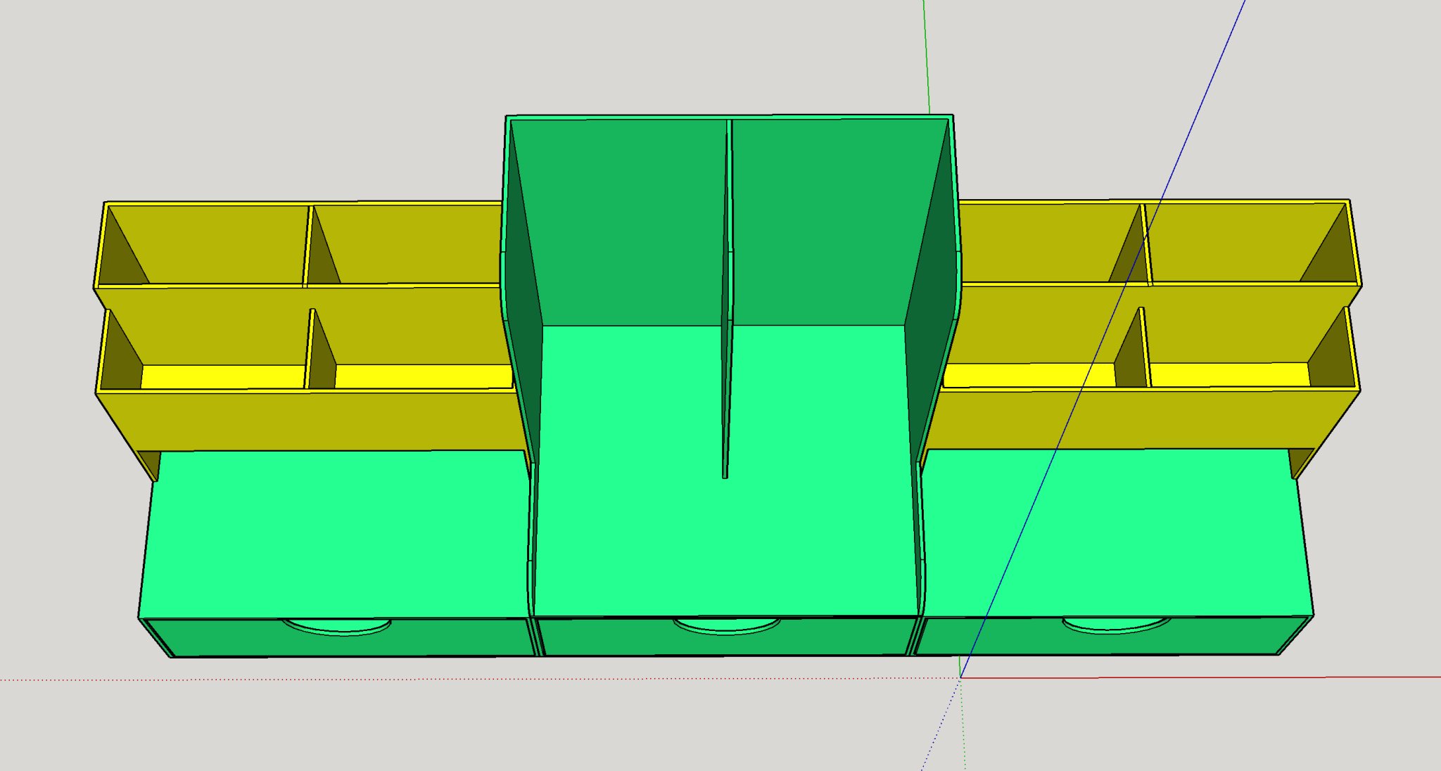 Giá đỡ tổ chức bàn làm việc ORGANIZZATORE GT101