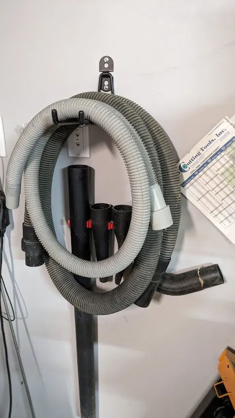 Giá treo ống nối và phụ kiện máy hút bụi 2.5"