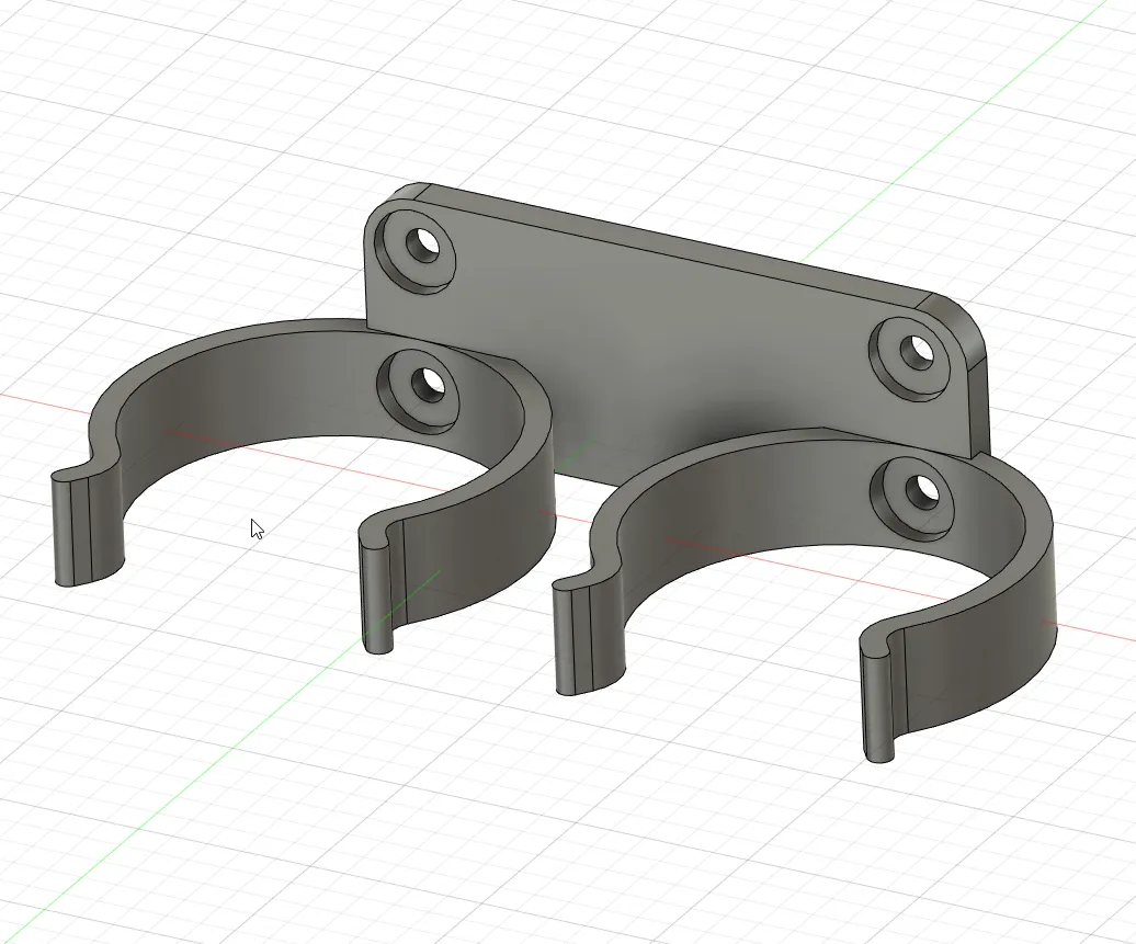 Giá treo ống nối và phụ kiện máy hút bụi 2.5"