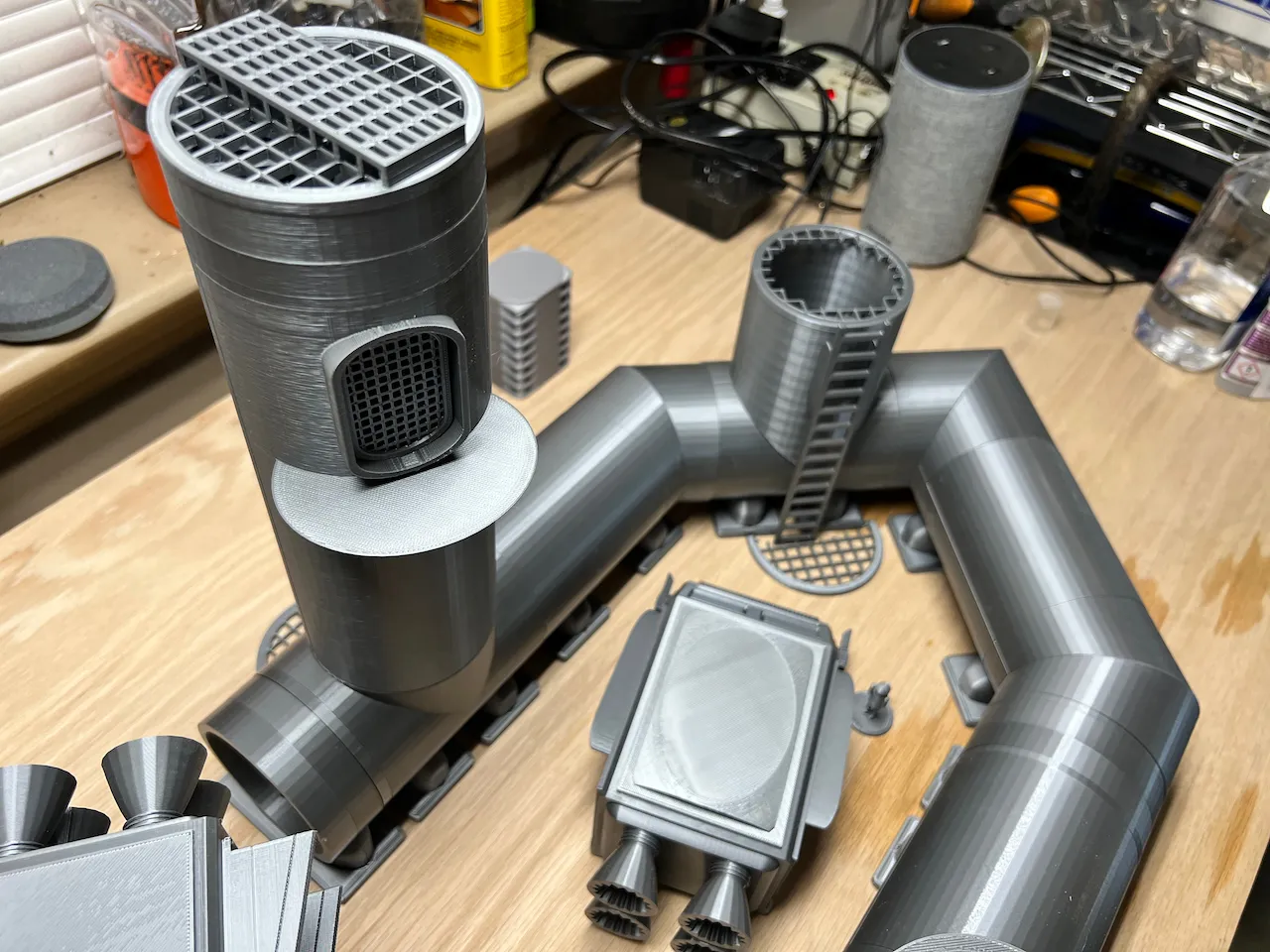 Hệ Thống Xử Lý Không Khí - Tháp - Địa Hình Wargame