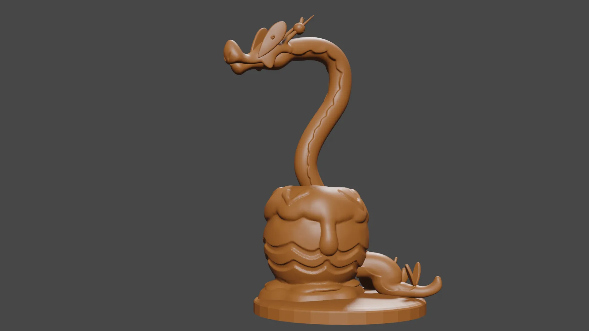 Mô hình miniature Pokemon Hydrapple cho DnD và Tabletop