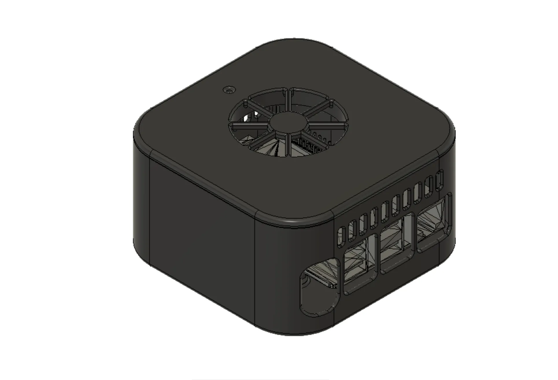 Vỏ Raspberry Pi 4b phong cách AppleTV