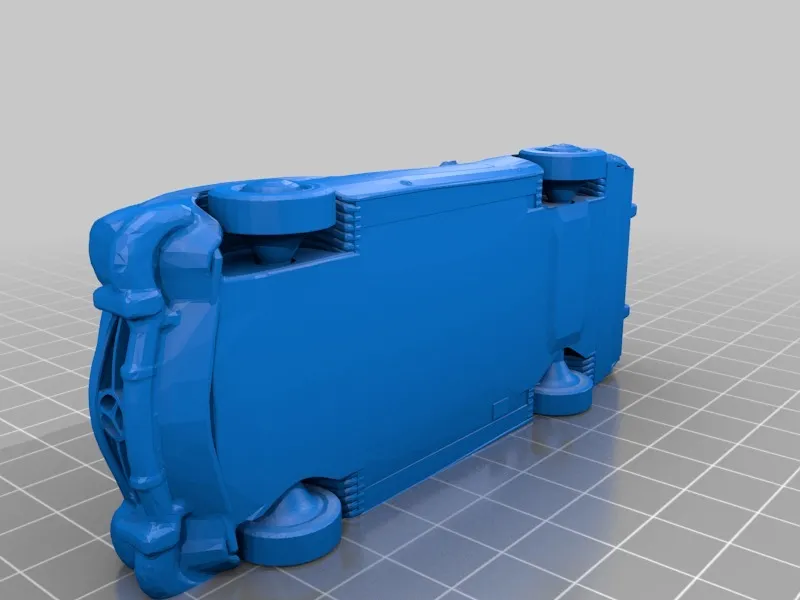 Mercedes 300sl roadster in 3D với bánh xe chuyển động