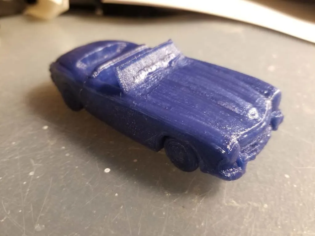 Mercedes 300sl roadster in 3D với bánh xe chuyển động