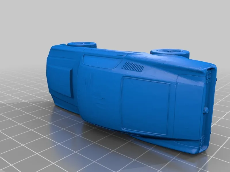 Ford Mustang với bánh xe di chuyển in liền