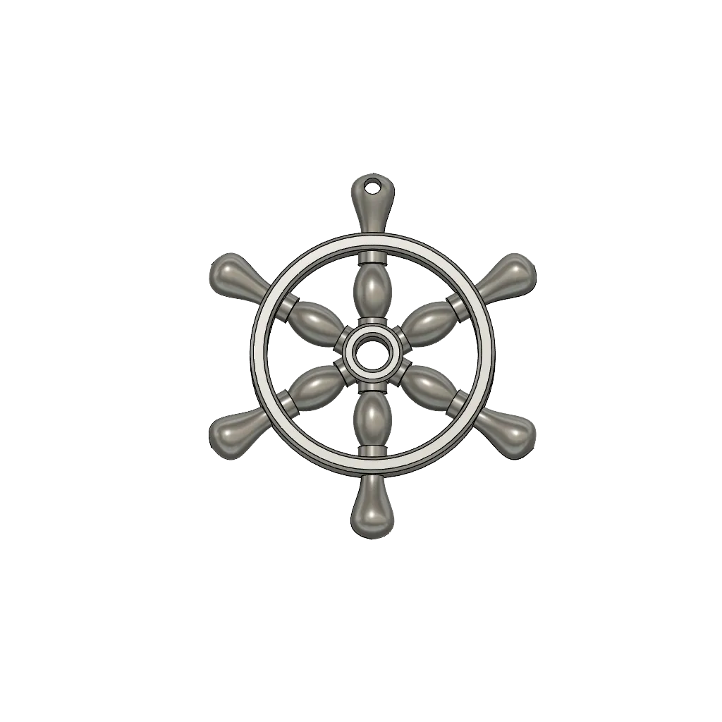 Mặt Dây Chuyền Bánh Lái Tàu