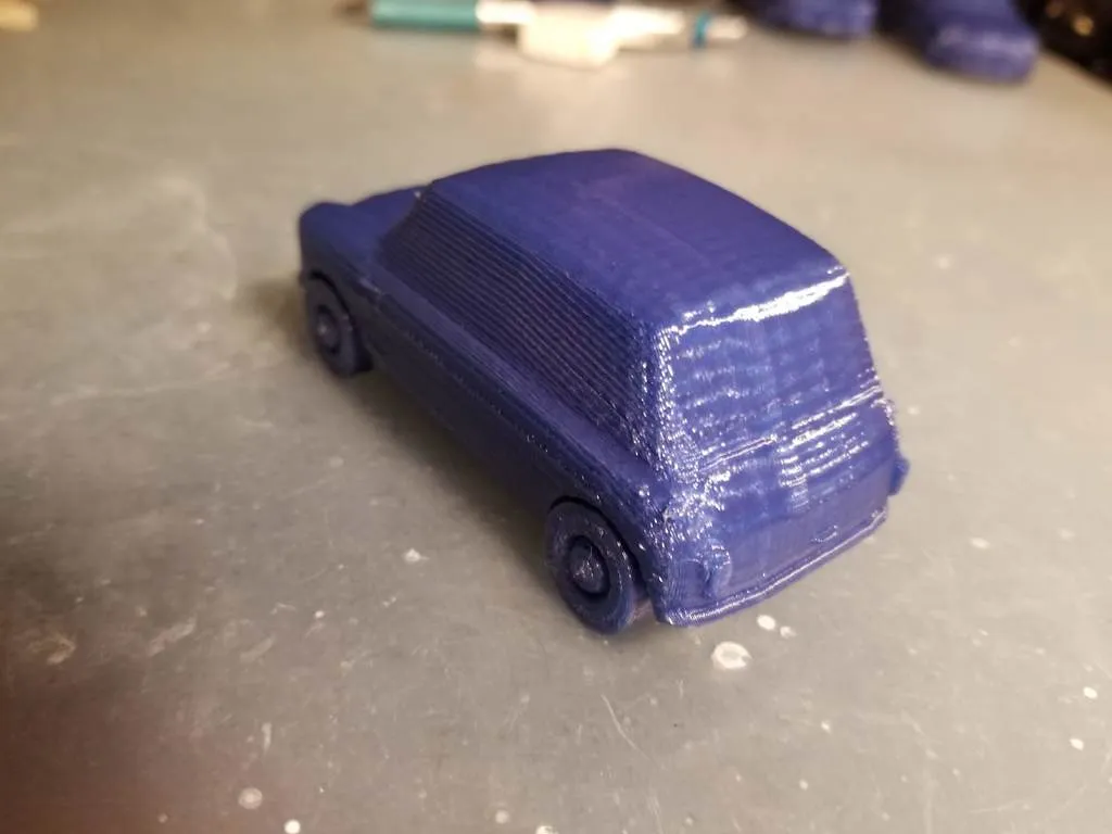 Xe hơi Morris in 3D với bánh xe chuyển động