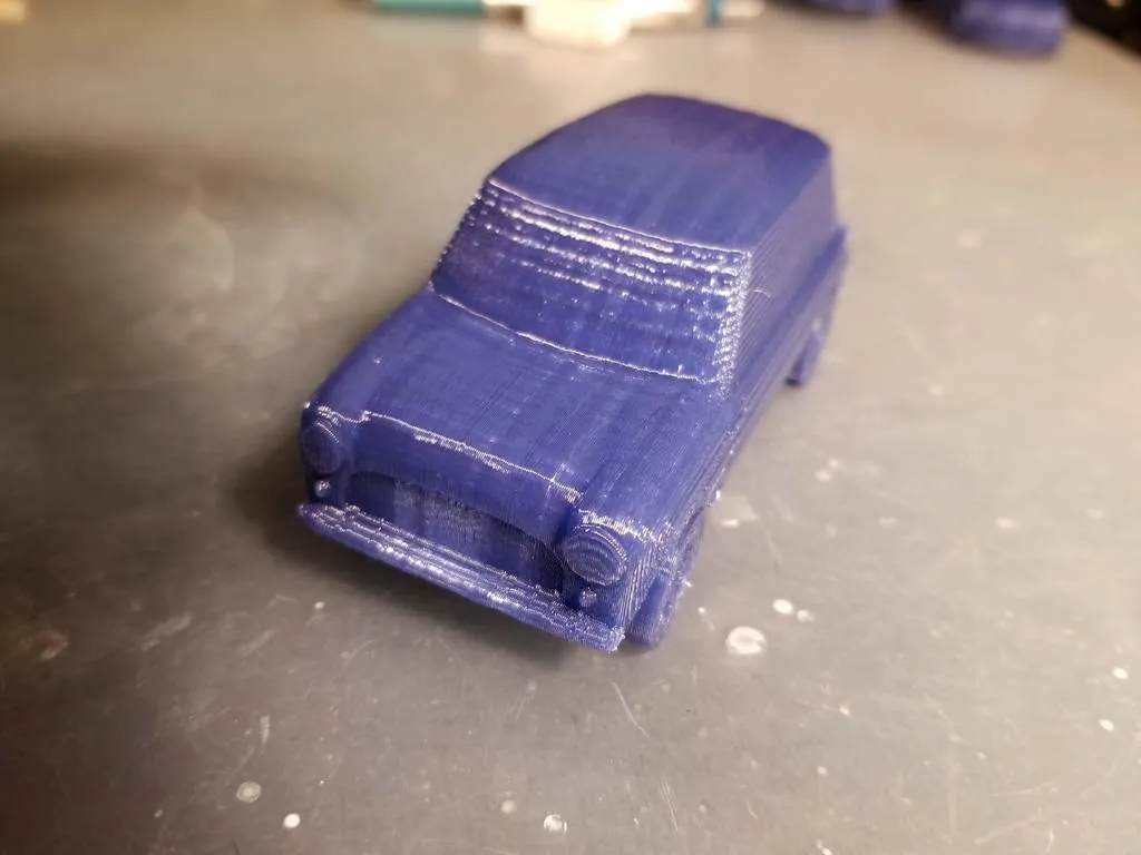 Xe hơi Morris in 3D với bánh xe chuyển động